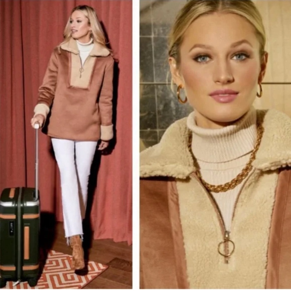 NWOT Stella Shearling Jacket
